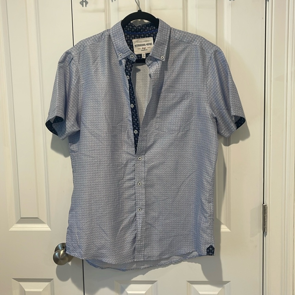 Mens casual button down shirt